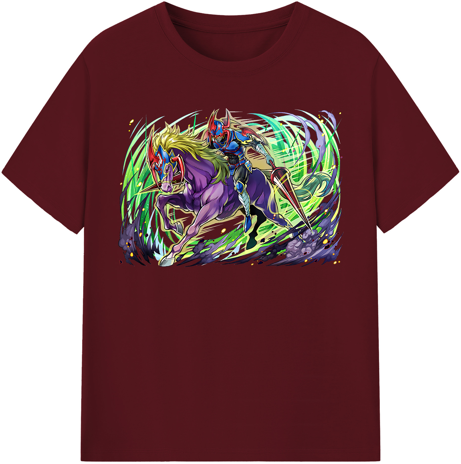 （画像用） 遊☆戯☆王 Yu-Gi-Oh! 綿100％半袖Tシャツ（フロントプリント）